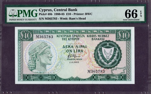 Banconota cipro lire 1983 - banconota,